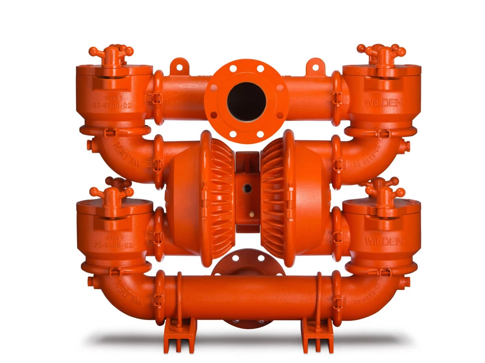 Pompes métalliques serrées 102 mm (4 po)