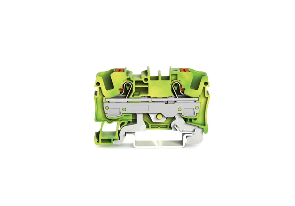 Bornes sur rail TOPJOB® S avec bouton poussoir - Borne de protection pour 2 conducteurs